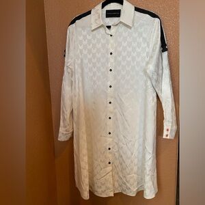 Marcell Von Berlin Oversized Shirt Dress